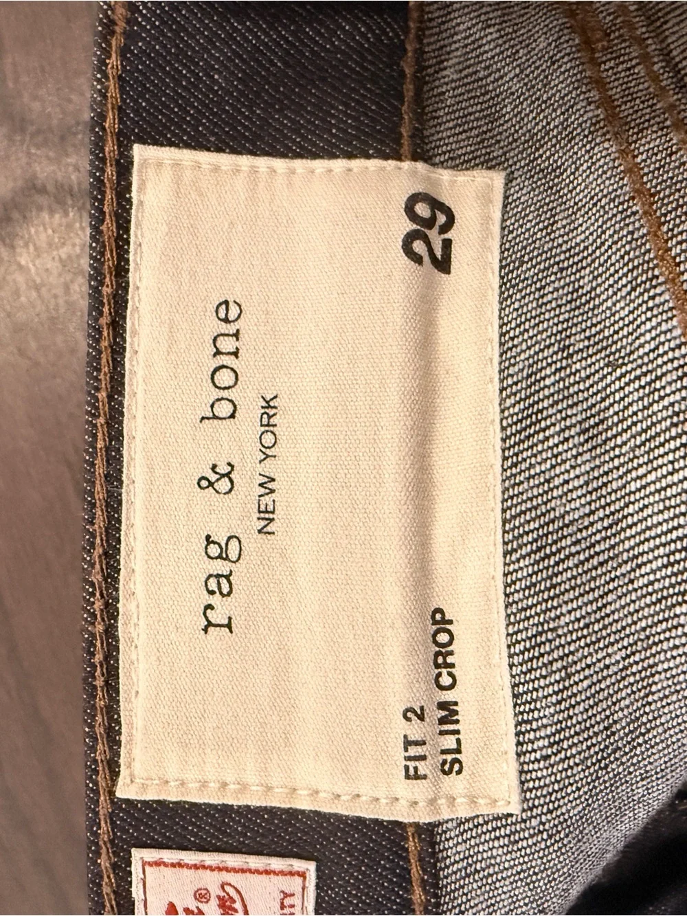 rag & bone Men's Slim Straight Jeans - Dark Indigo